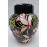 A Moorcroft ginger jar and cover with Ho