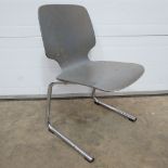 A c1980's Studio style single chair by K