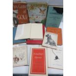 Twelve general literature books from the