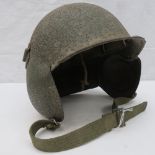 A USAAF WW2 M-3 Flak Helmet; A/F.