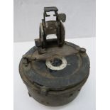 A WWII gimble mounted aviation compass b