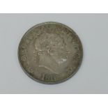 A King George III half crown 1819, condi