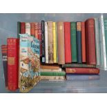 A quantity of vintage detective stories,