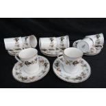 A quantity of eight Royal Doulton Larchm