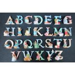 A full alphabet of Enesco Beatrix Potter
