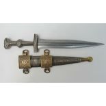 An Indo Asian reproduction dagger and sc