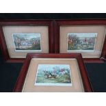 Three hunting prints after Henry Alken e