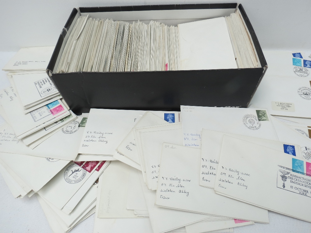 A large box of 70's GB covers bearing de - Image 2 of 2