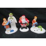 Coalport Characters - The Snowman; Highl