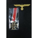 A WWII German Iron Cross, Second Class w