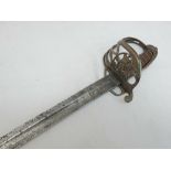 A mid 19thC Victorian Officer's sword, s