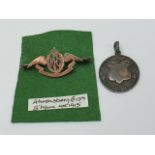 WWI Royal Flying Corps -An HM silver & e