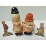 A Beswick Laurel and Hardy salt and pepp