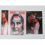 A Prisoner of Rio vinyl with a related image both signed Ronnie Biggs.