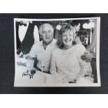 A photograph of 'Ronnie and Charmian', signed by Ronnie Biggs. Ronnie's personal property.