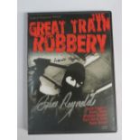 A DVD of The Great Train  Robbery, signed by Bruce Reynolds