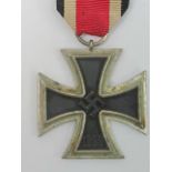 A WW2 Nazi Iron Cross 2nd Class and ribb