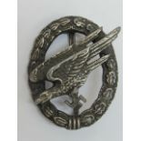 A Nazi Paratrooper badge.