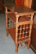AN ARTS AND CRAFTS OAK BOOKSTAND POSSIBLE LIBERTY'S