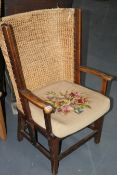 AN EARL 20TH.C.CHILD'S ORKNEY ARMCHAIR