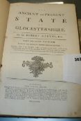 BOOK.STATE OF GLOUCESTERSHIRE BY SIR ROBERT ATKYNS c 1768