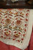 AN EMBROIDERED EASTERN TEXTILE