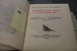 BOOK.THE GUN AT HOME AND ABROAD "BRITISH GAME BIRDS AND WILDFOWL" LIMITED EDITION