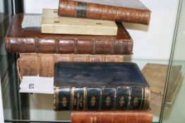 VARIOUS BOOKS AND BINDINGS