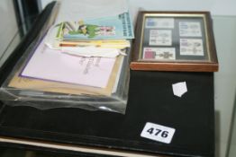 VARIOUS STAMPS AND POSTCARDS