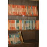 A QUANTITY OF PENGUIN AND PELICAN BOOKS,ETC