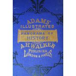 BOOK. ADAM'S ILLUSTRATED PANORAMA OF HISTORY COMPLETE WITH ORIGINAL OUTER SLEEVE