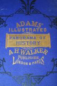 BOOK. ADAM'S ILLUSTRATED PANORAMA OF HISTORY COMPLETE WITH ORIGINAL OUTER SLEEVE