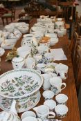 A LARGE COLLECTION OF PORTMEIRION COFFEE, TEA AND DINNER WARES