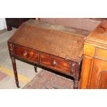 A GEORGIAN MAHOGANY CLERK'S DESK