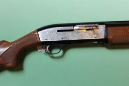 A Luigi Franchi 12 gauge 2 3/4 inch semi automatic shotgun, serial no.R42510, (ST3163)
please