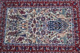 Two finely woven Oriental rugs of Persian Prayer design