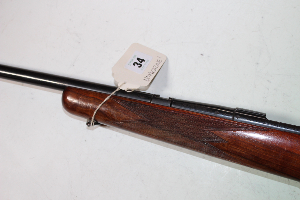An Anshutz .22 magum bolt action rifle, serial number 396115. (st no. 3167) - Image 8 of 9