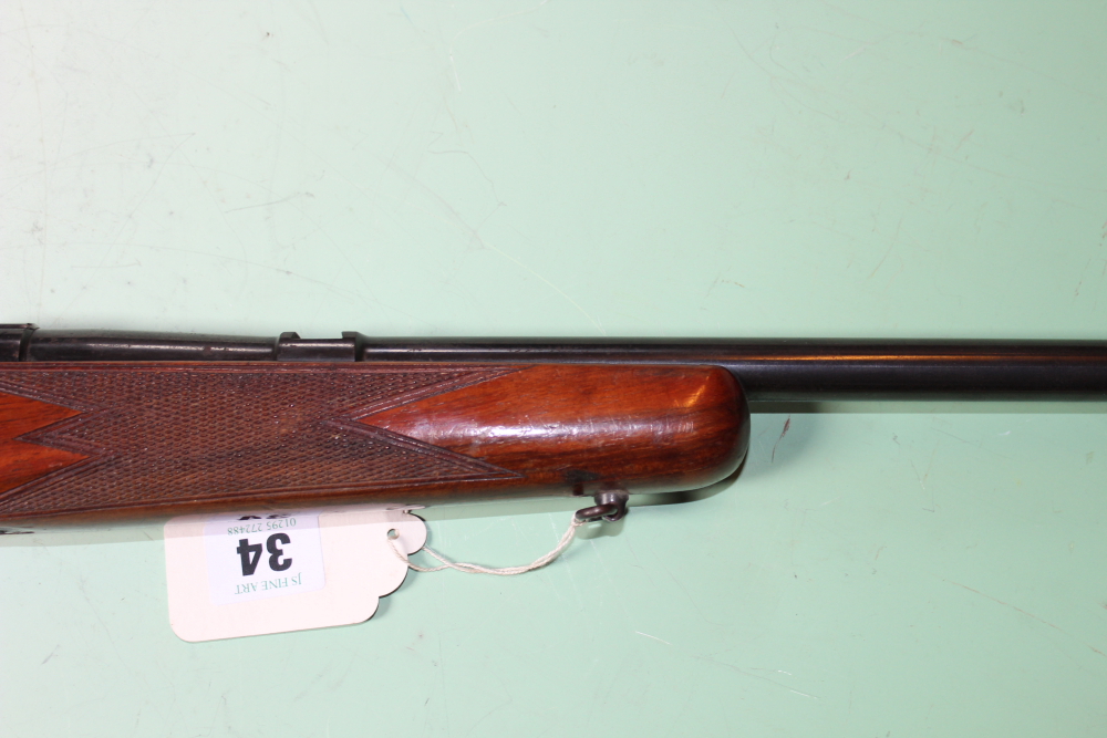 An Anshutz .22 magum bolt action rifle, serial number 396115. (st no. 3167) - Image 4 of 9