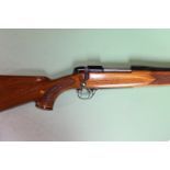 A BSA CF2 .222 Remington bolt action rifle, with heavy barrel and double set trigger, serial