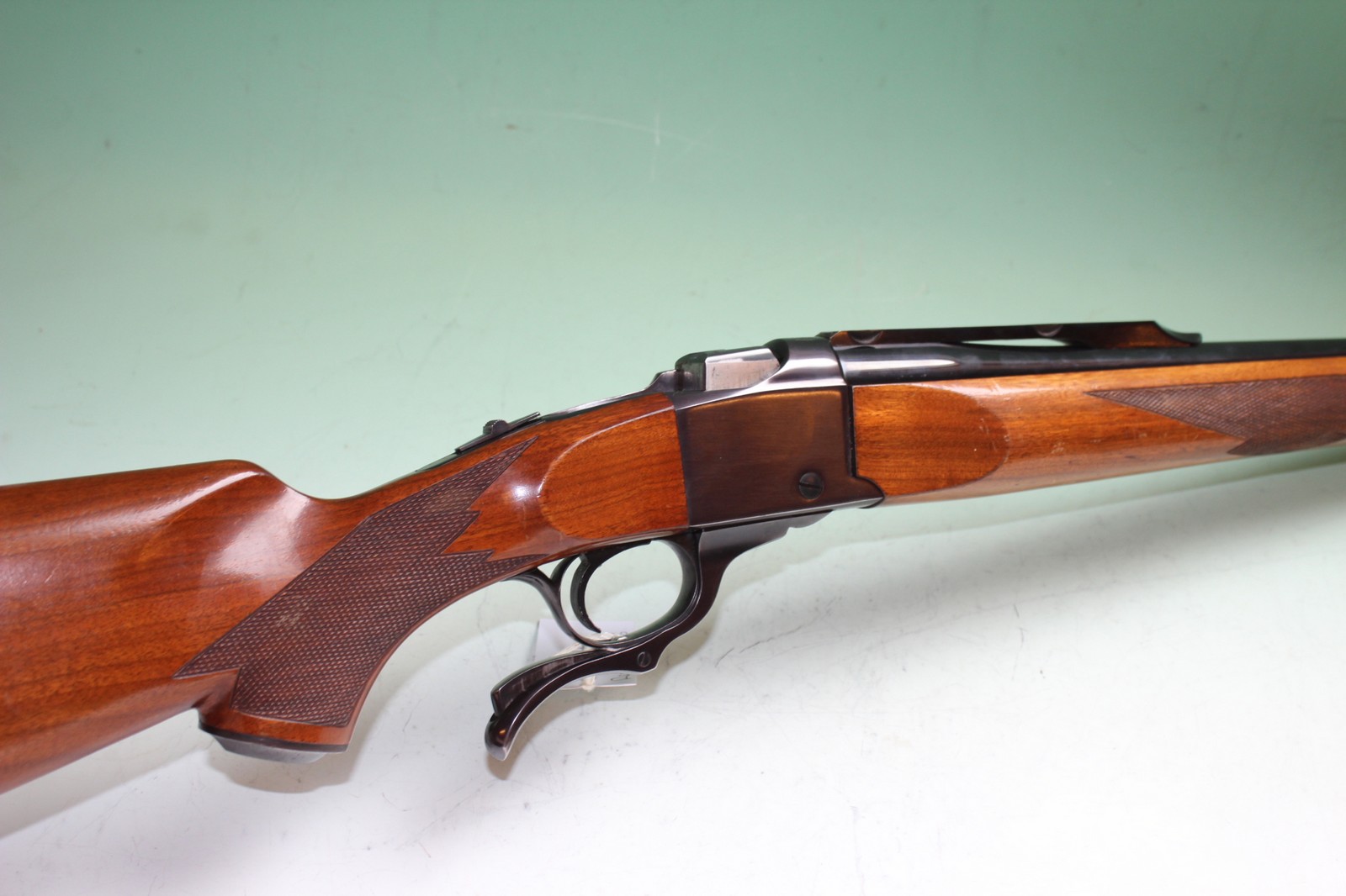 A Ruger .270 Winchester falling block rifle serial number 130-08396 (st no. 3176)