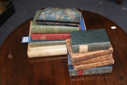 A small collection of books to include "Mr Pickwick, pages from the Pickwick Papers" illustrated