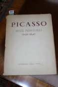 Picasso, Seize Peintures 1939-1943, Paris, Editions du Chene 1943, folio.