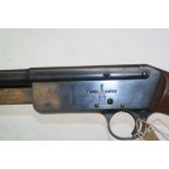 A BSA .22 (shot) pump action rifle, smooth bore, serial number 3374. (st no. 3171)