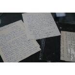 A group of three Sir Barnes Neville Wallis hand written personal letters, dated 14th December