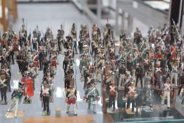 A selection of assorted Britains lead model soldiers from various regiments