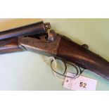 A double barrelled 12-bore boxlock ejector by Arthur Turner, 28inch sighted blacked barrels signed