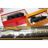 A Mainline Railways model of 43xx locomotive and tender G W R Green, a Dapol model railway G W R