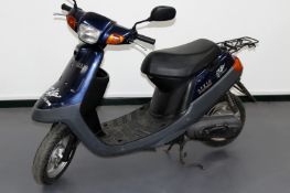 Yamaha “Aprio” motor scooter Not registered, Vin - 4JP-7274687 50cc. 240 miles only.