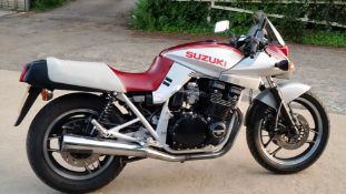 Suzuki GSX1100 Katana motorcycle. NTL453Y. 1074cc. A rare and exceptional example of this ionic