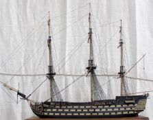 A fine scratch built model of “The Victory”. Fully rigged and with realistic detailing to all the